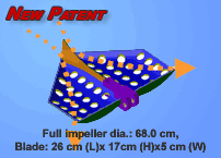 Water-Breaking Impeller - Paddlewheel Aerator